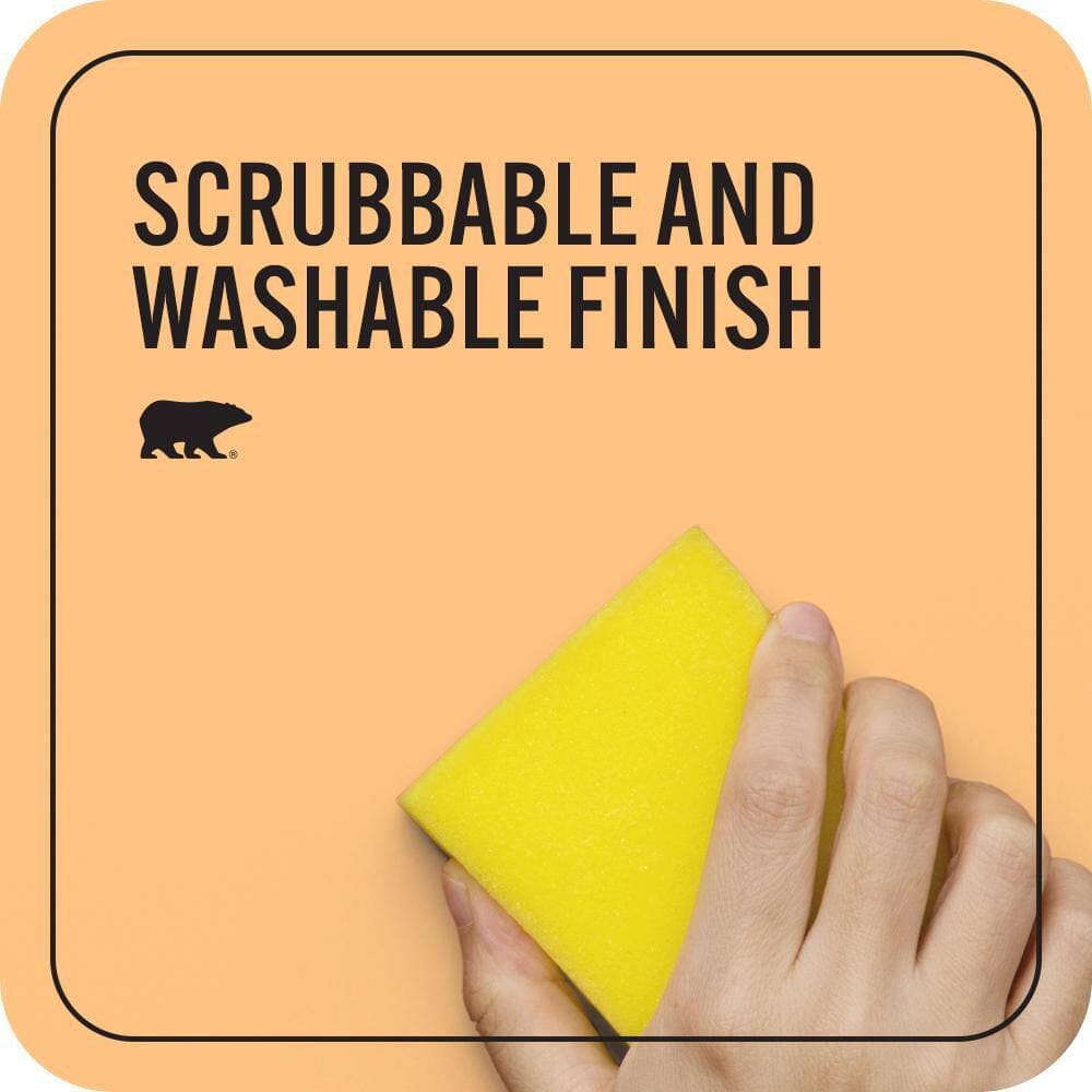 BEHR PREMIUM PLUS #PMD-68 Amber Sun Enamel Interior/Exterior Paint & Primer Color Sample (2)