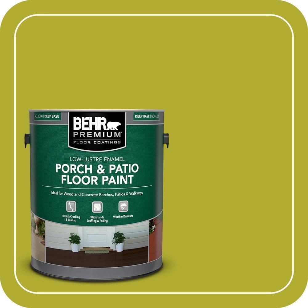 BEHR PREMIUM #P340-6 Textured Low-Lustre Enamel Interior/Exterior Porch and Patio Anti-Slip Floor Paint (1)