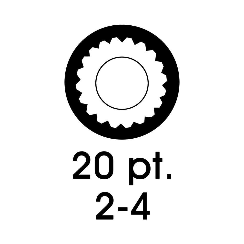 Everbilt 2 15/16 in. 20 pt Broach Side Stem for T&S Replaces 174A (4)