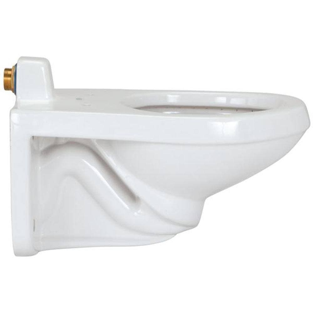 Zurn Wall-Mounted Elongated Toilet Bowl Only in White (3)