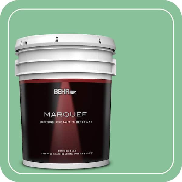 BEHR MARQUEE 5 gal. #MQ6-40 Country Weekend Flat Exterior Paint & Primer (2)