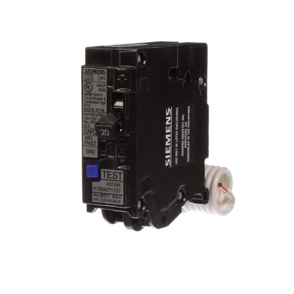 Siemens 20 Amp 1 in. Single-Pole Combination AFCI Circuit Breaker (3)