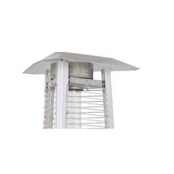 Hiland 38,000 BTU Commercial Stainless Steel Quartz Tube Propane Patio Heater (3)