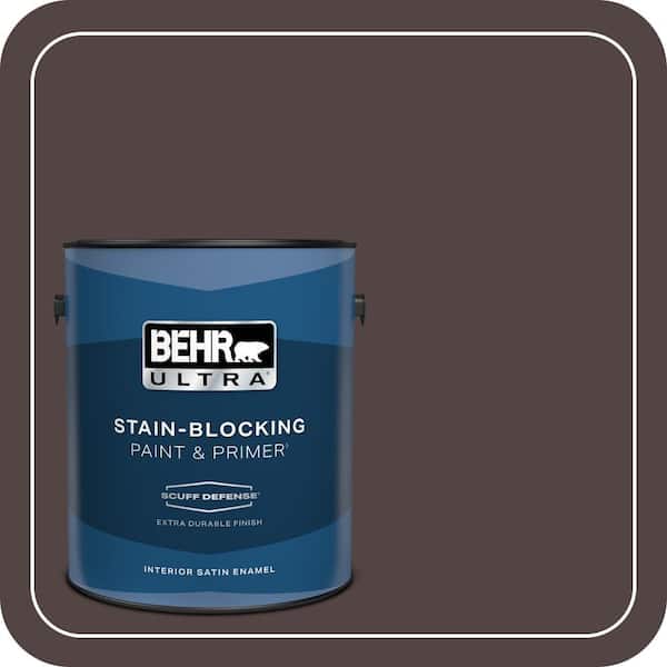 BEHR PREMIUM PLUS #ECC-43-3 Chaparral Enamel Low Odor & Primer (3)