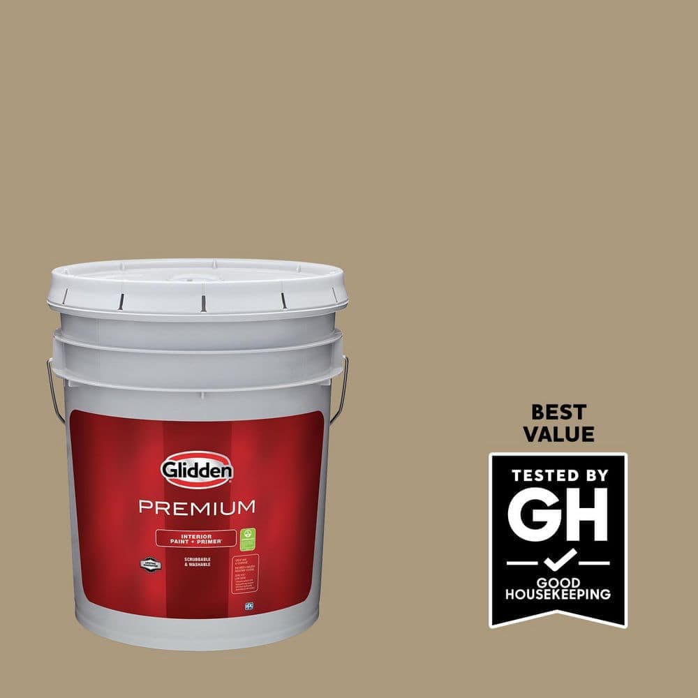 Glidden Premium 5 gal. #PPG1097-5 Stony Creek Eggshell Interior Latex Paint