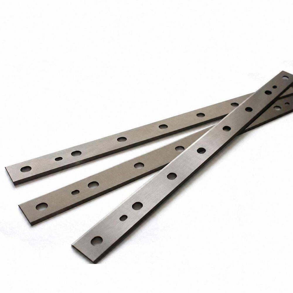 LAIFUCAM 12-1/2 in. High-Speed Steel Planer Blades with Dual Cutting Edges for DeWalt DW734 DW7342 3-Piece Pack (2)