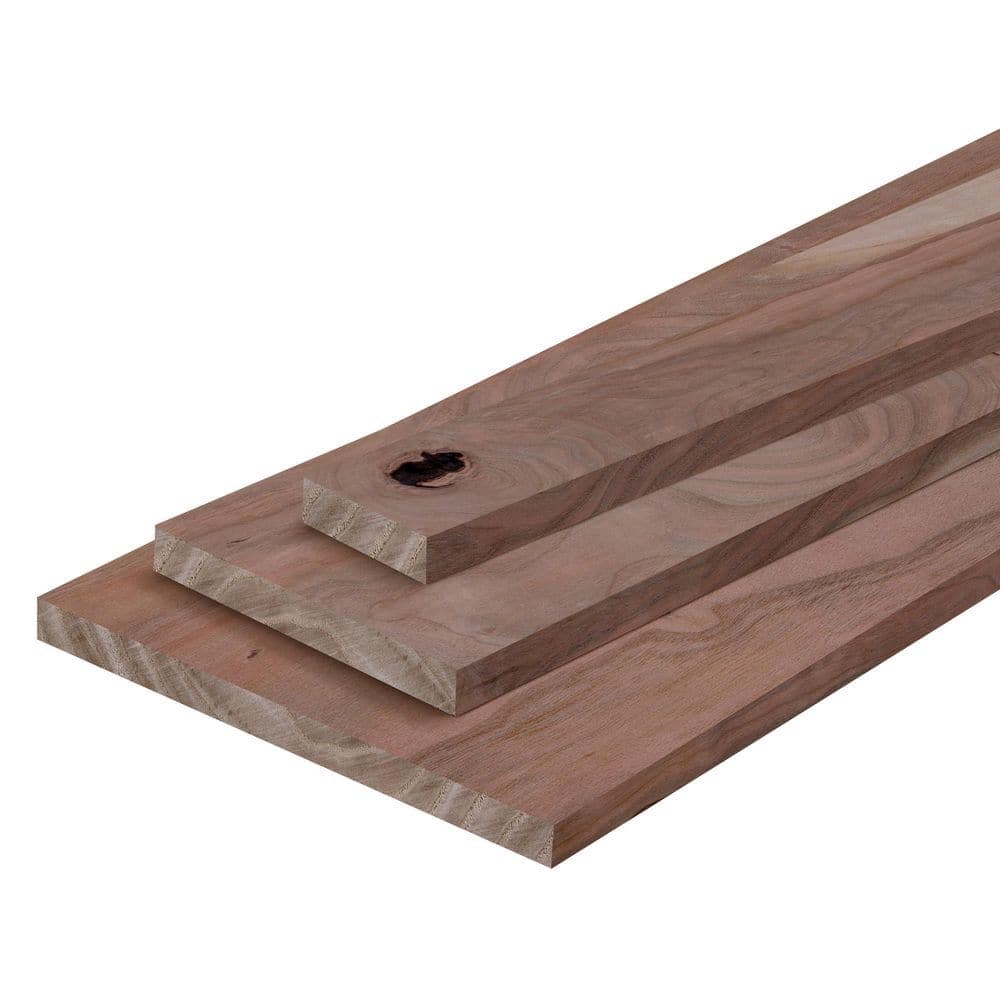 Ornamental Mouldings 1/4 in. D x 5.5 in. W x 4 ft. L Unfinished Rustic Cherry Wood Board (3)