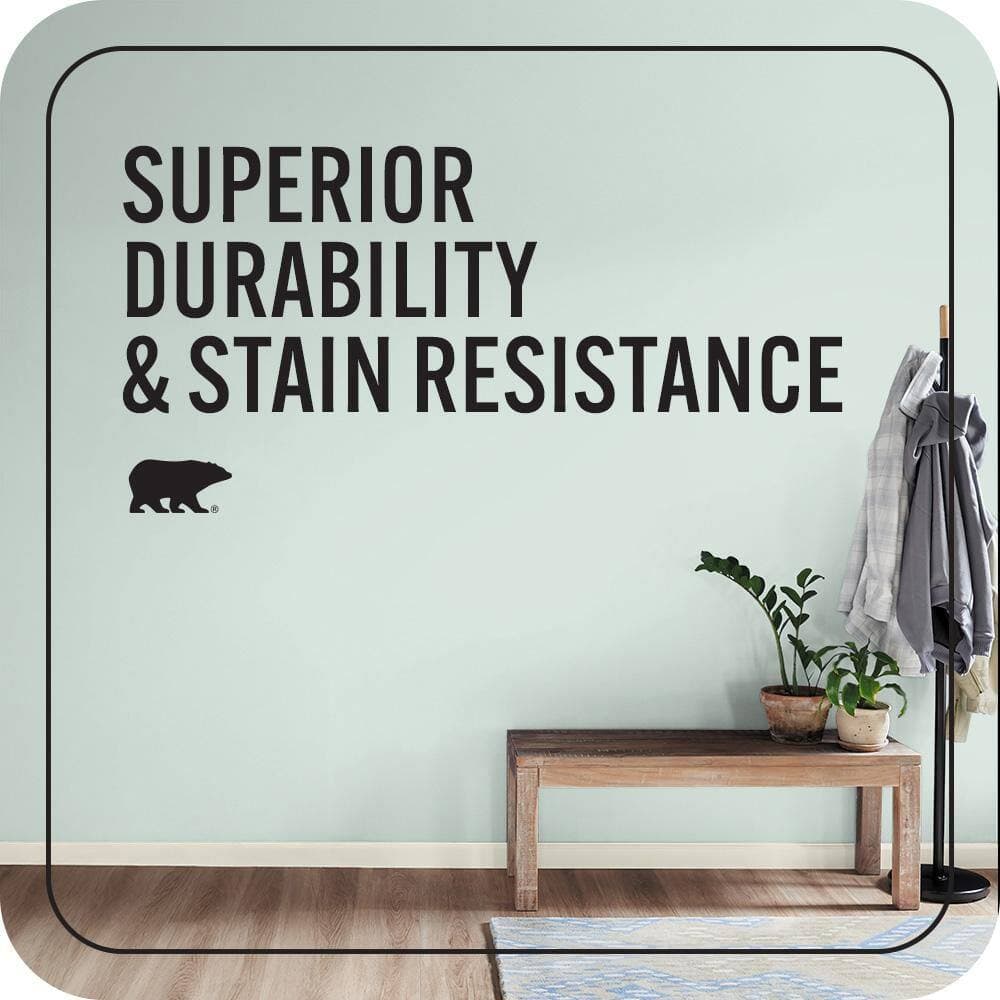 BEHR MARQUEE 1 Gal. #S430-1A Reflecting Moment Eggshell Enamel Interior Paint and Primer (4)