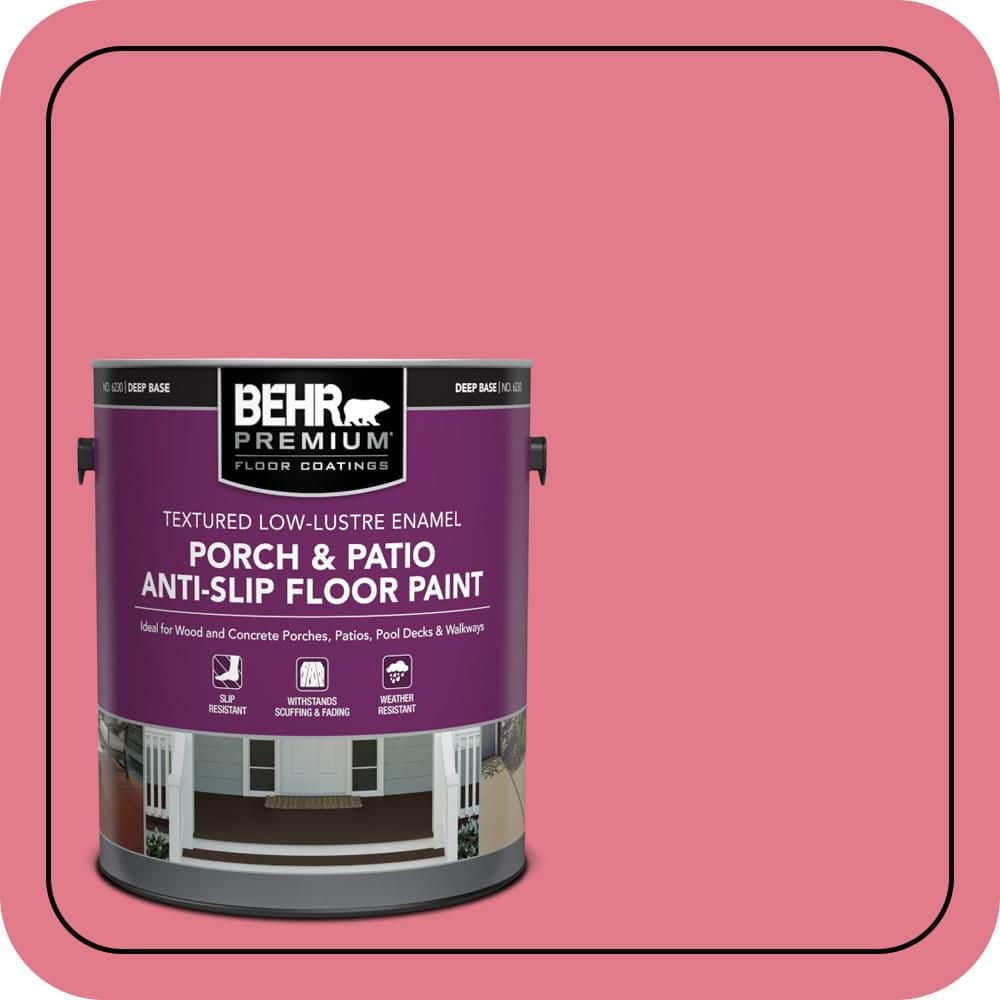 BEHR PREMIUM #P150-4 Low-Lustre Enamel Interior/Exterior Porch and Patio Floor Paint (1)