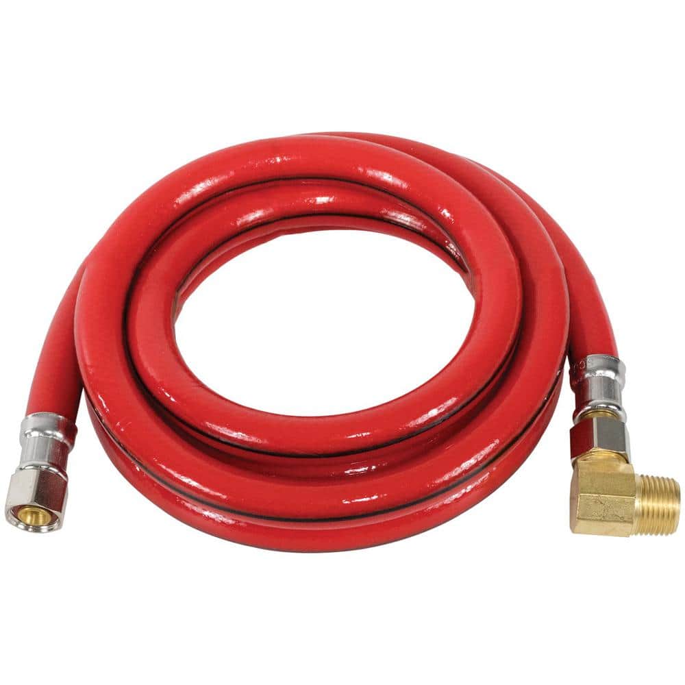 CERTIFIED APPLIANCE ACCESSORIES 6 ft. PVC Dishwasher Connector with Elbow Red (2)