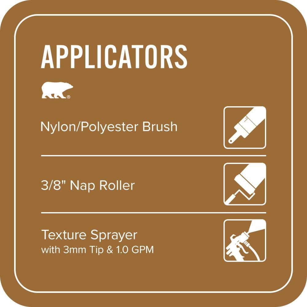 BEHR PREMIUM #PPU6-01 Textured Low-Lustre Enamel Interior/Exterior Porch and Patio Anti-Slip Floor Paint (4)