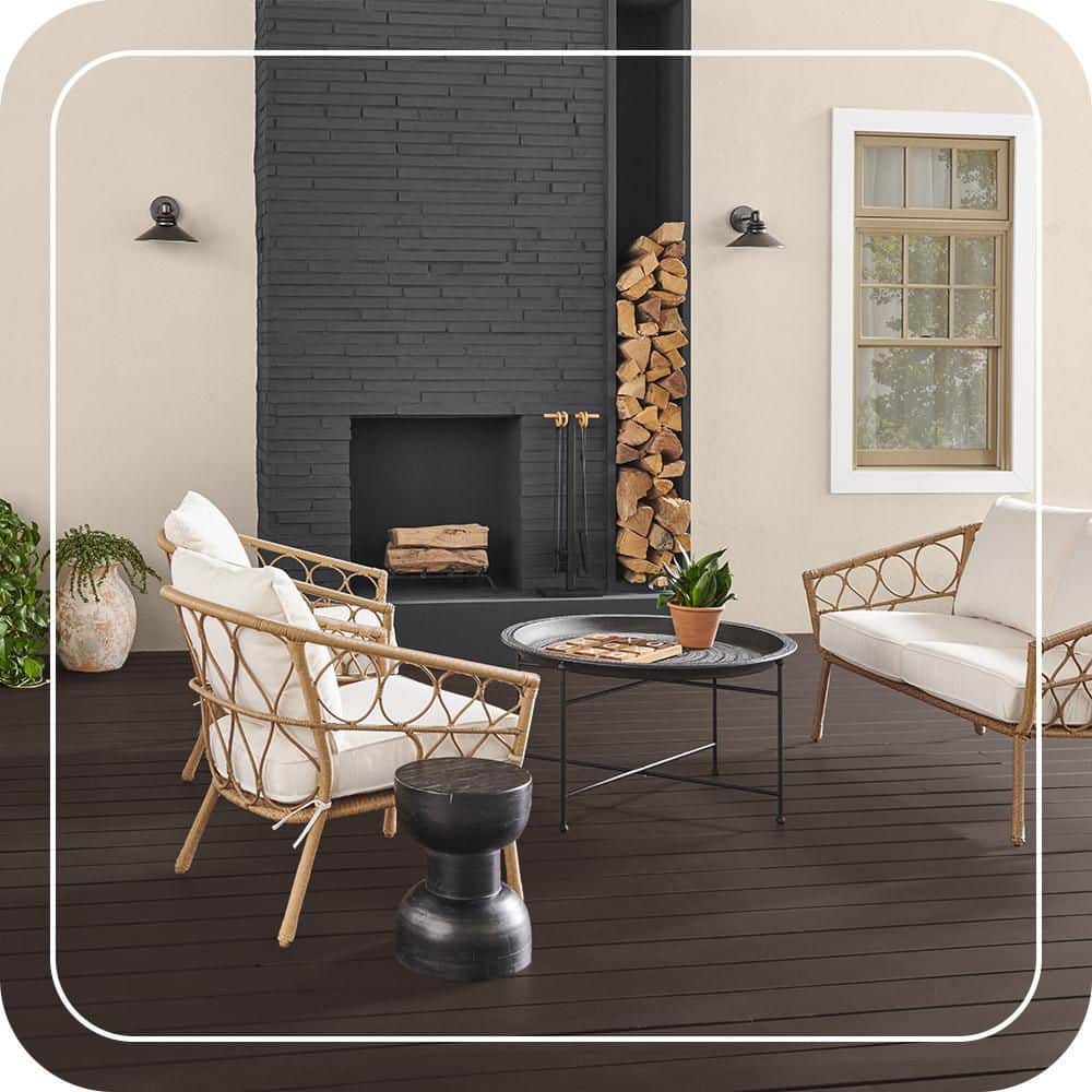 BEHR PREMIUM Home Decorators Collection #HDC-MD-13 Color Waterproofing Exterior Wood Stain and Sealer (4)