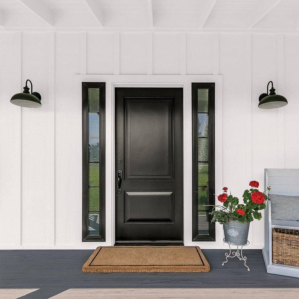 Glidden Premium 1 gal. PPG1003-2 Balanced Flat Exterior Latex Paint (4)