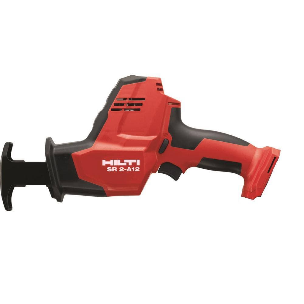 Hilti SR 2-A12 12-Volt Cordless Brushless Reciprocating Saw Kitwith 2 B12/4.0 Li-Ion Batteries, Charger, Belt Clip & Bag (3)