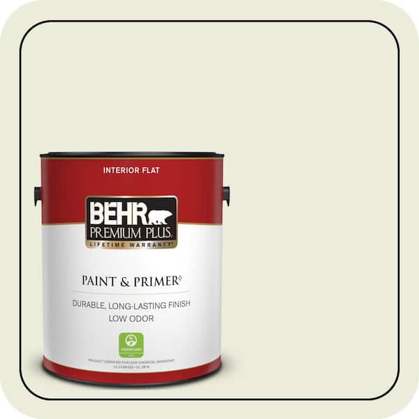 BEHR PREMIUM PLUS #M350-1 Grass Root Enamel Low Odor & Primer (2)
