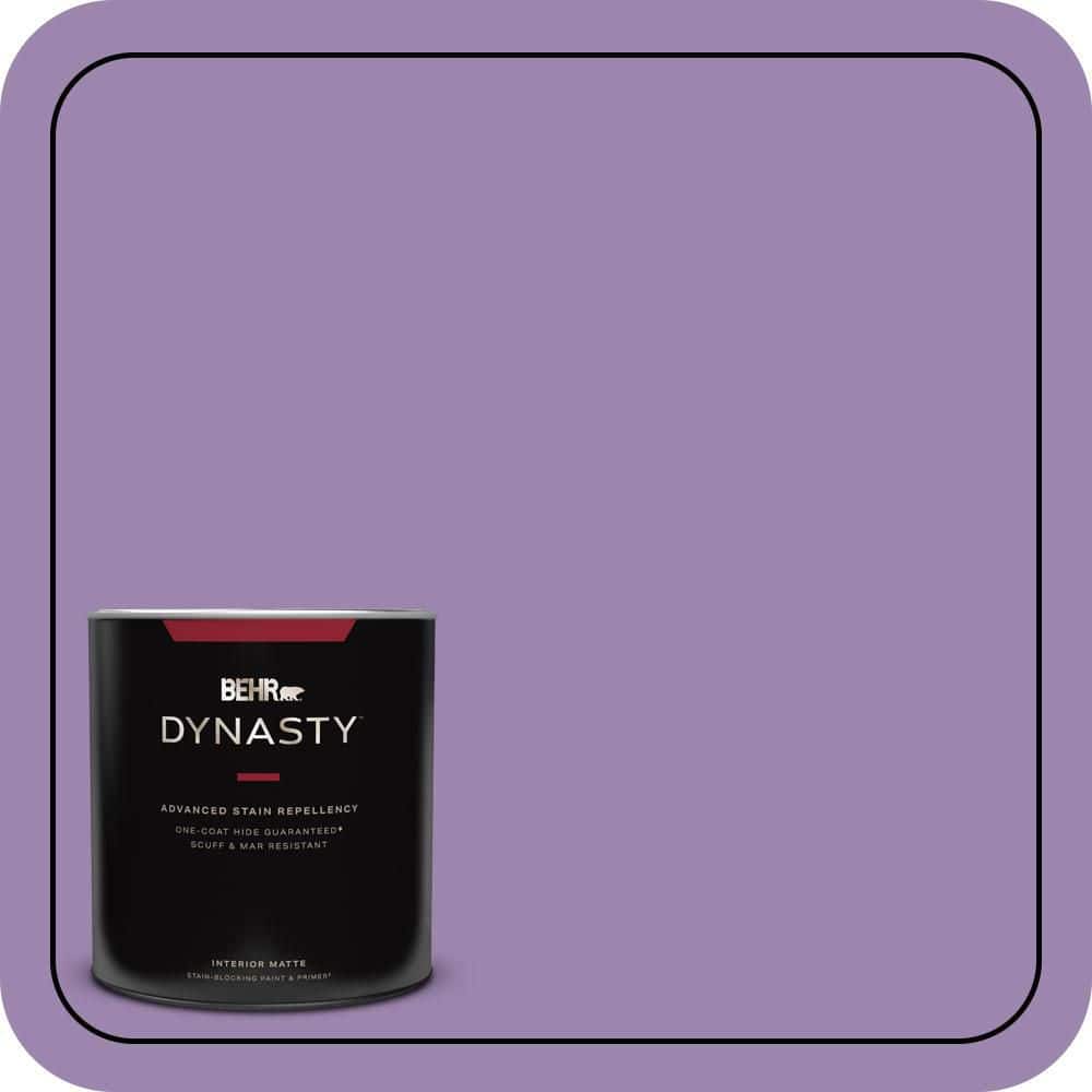 BEHR DYNASTY 1 qt. #M570-5 Celeb City One-Coat Hide Matte Interior Stain-Blocking Paint & Primer