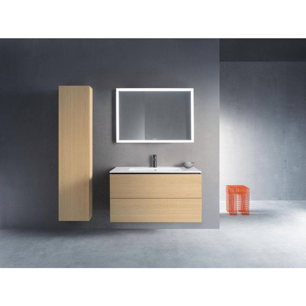 Duravit L-Cube 18.88 in. W 40.13 in. D 21.63 in. H Bath Vanity Cabinet without Top (4)