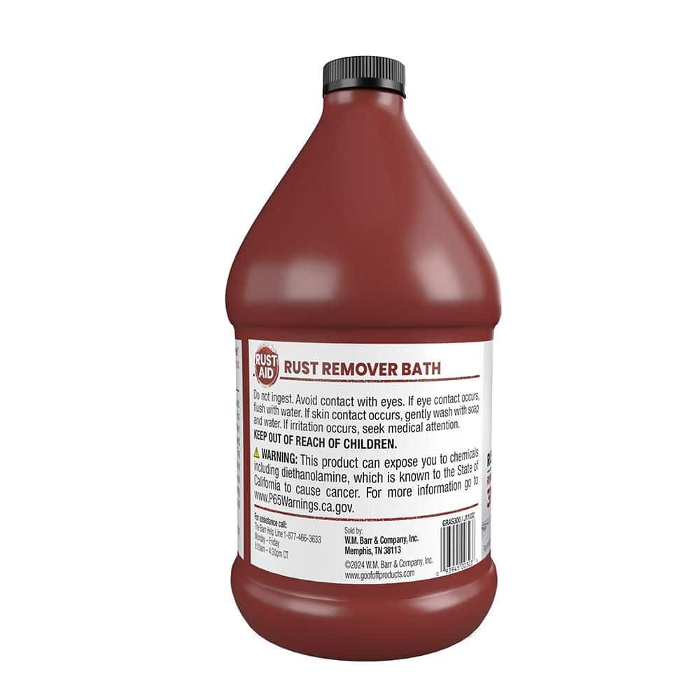 RustAid 1 Gal. Rust Remover Bath for Removing Rust on Iron and Steel Surfaces (1-Pack) (2)