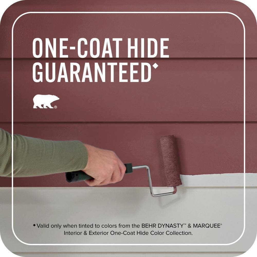 BEHR MARQUEE 1 gal. #PPF-01 Tile Red Flat Exterior Paint & Primer (3)