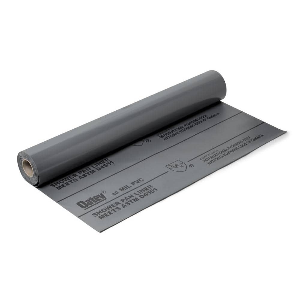 Oatey 4 ft. x 50 ft. Gray PVC Shower Pan Liner Roll (2)
