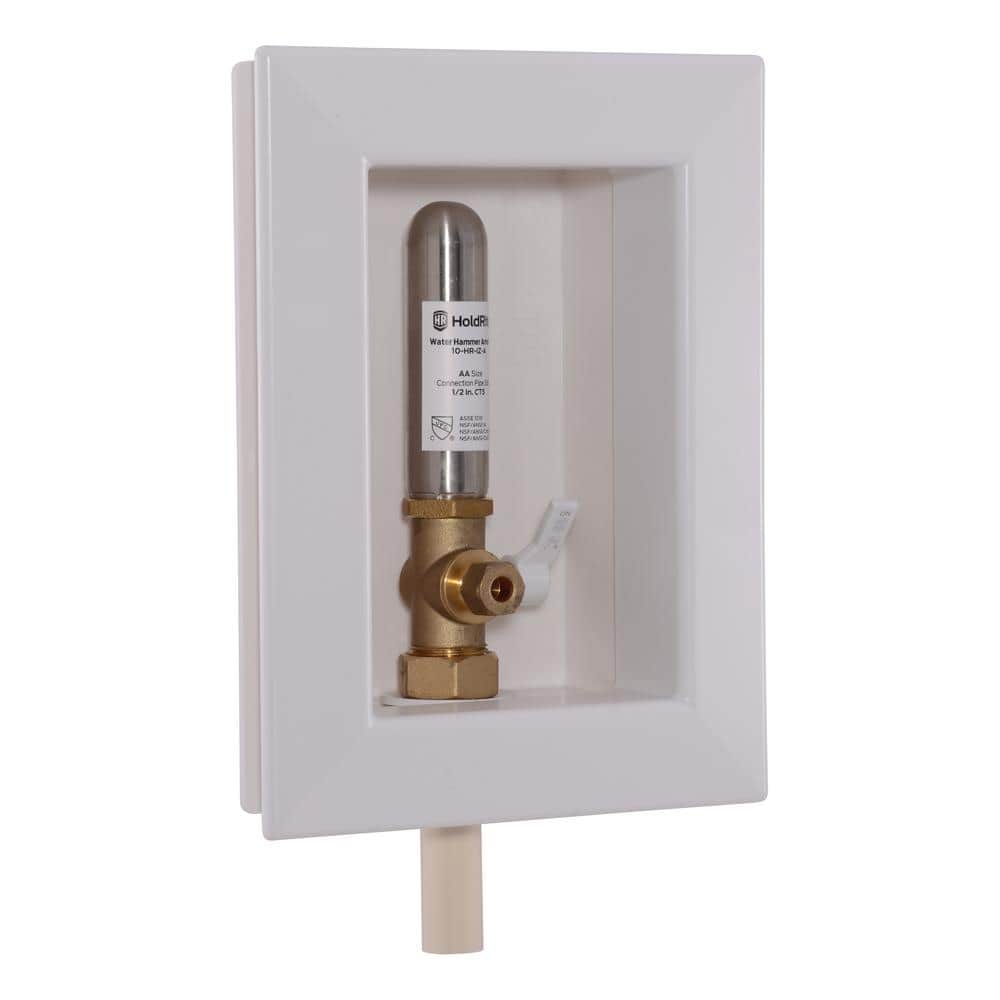 HOLDRITE 1/2 in. CPVC x 1/4 in. Compression Fixture Outlet Box with Water Hammer Arrestor (1)