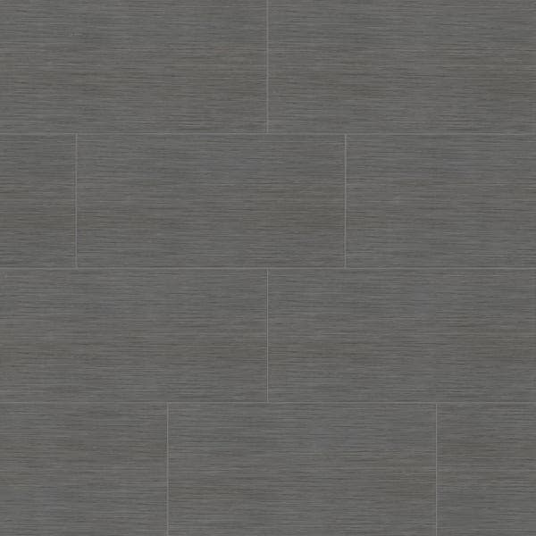 MSI Metro Gris 12 in. x 24 in. Matte Porcelain Floor and Wall Tile (2 sq. ft./Each)