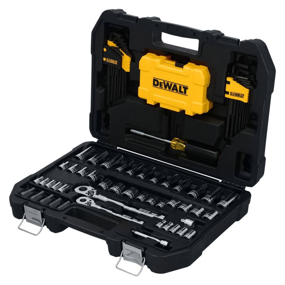 DEWALT Toughseries 96-Pieces Mechanics Tool Set for 1/4 in. and 3/8 in. Drive with Hard Shell Carrier (2)