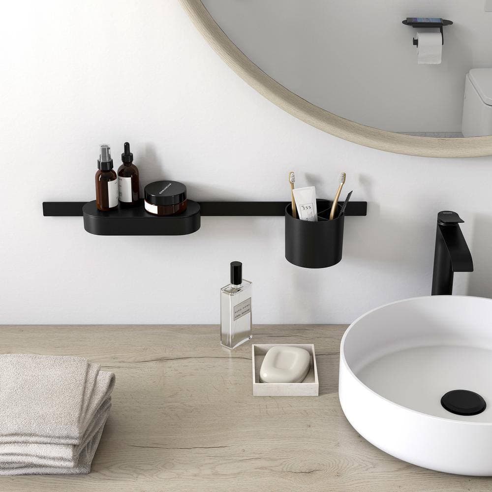 Hansgrohe WallStoris Cover for Shower Caddy /Basket in Matte Black (3)