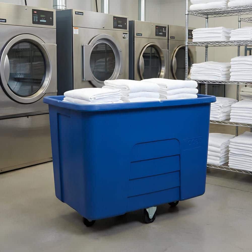 Toter 20 Cubic Foot 600 lbs. Capacity Heavy Duty Manual Cube Truck (4)