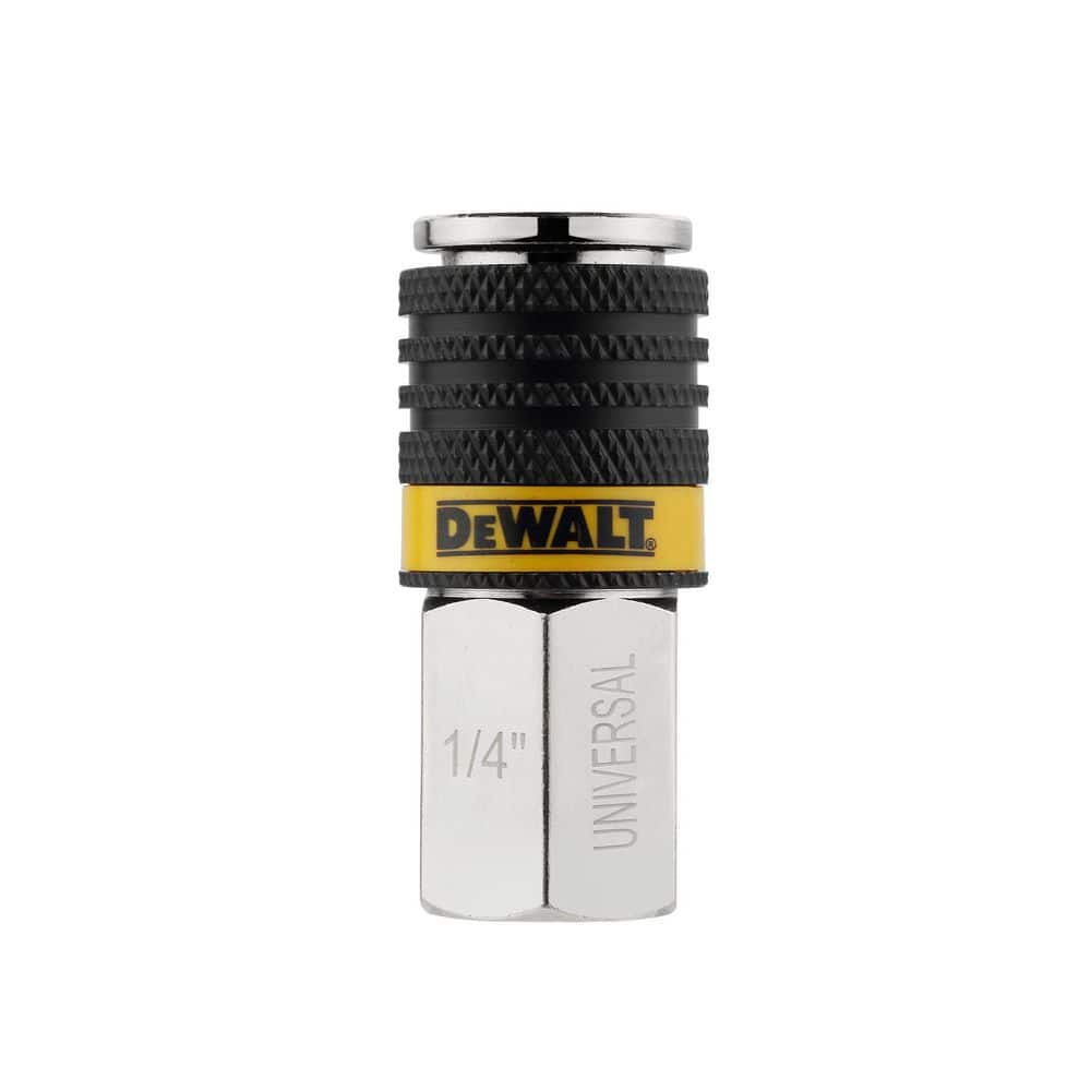 DEWALT 1/4 in. FNPT x 1/4 in. Body Female Universal Coupler (2)