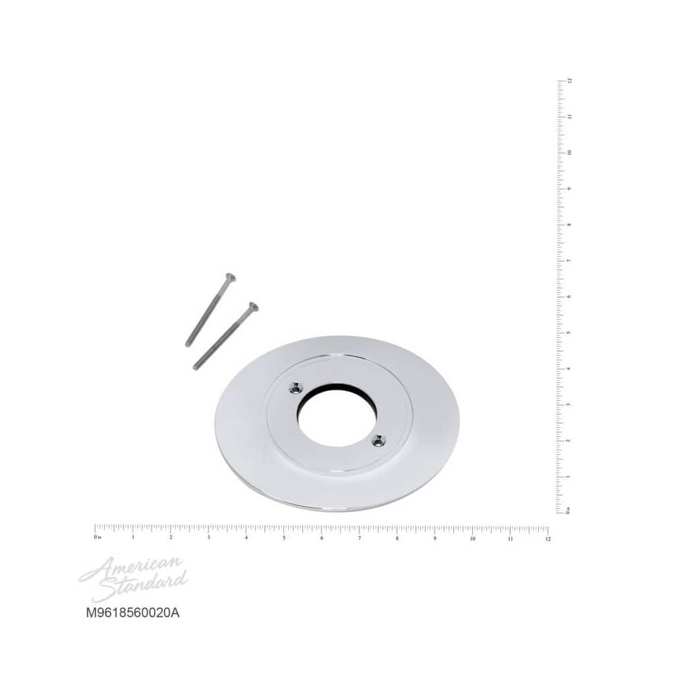 American Standard Escutcheon and Screw Kit for Bath/Shower Faucet in Polished Chrome (3)