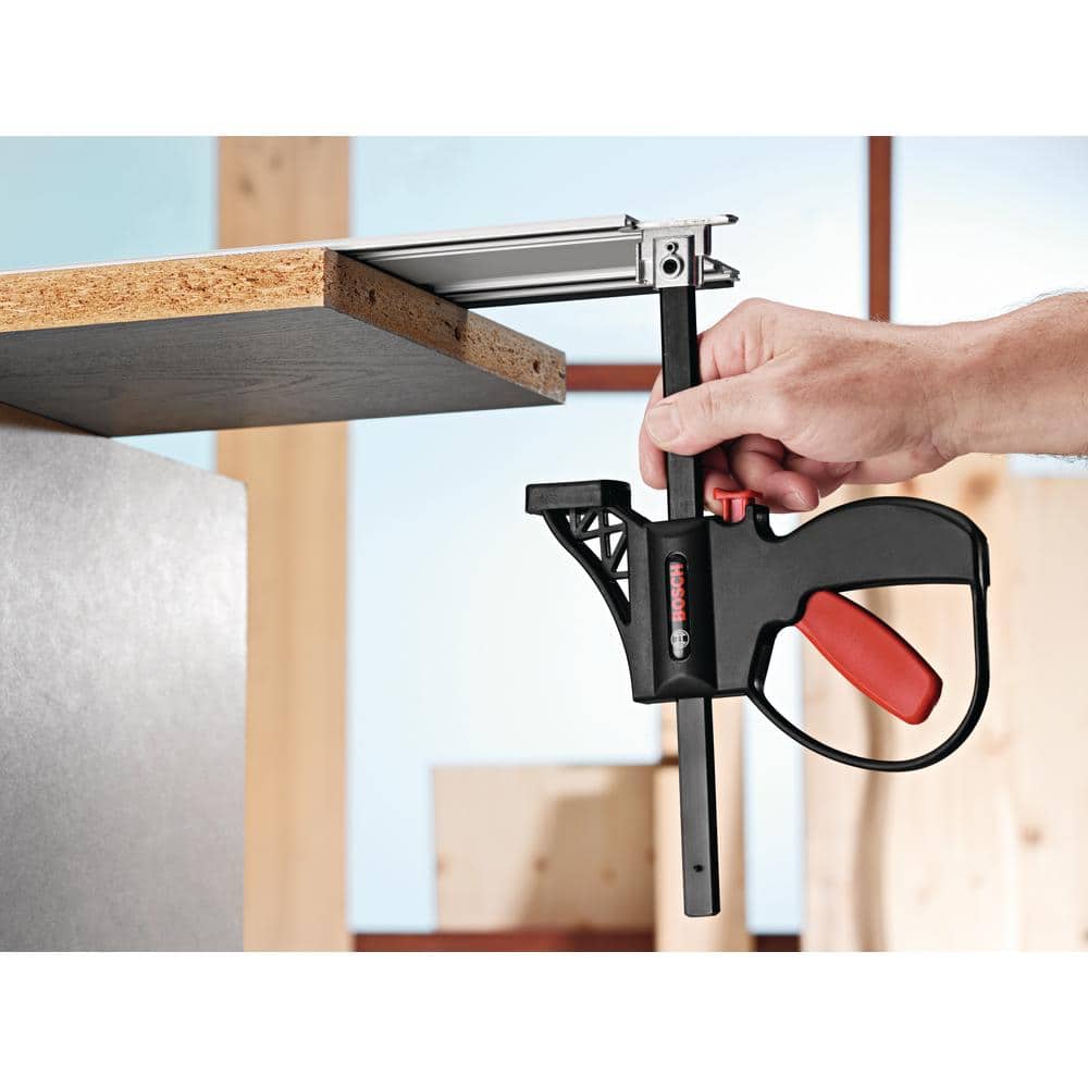 Bosch 11.7 in. Track Saw Track Quick Clamps (2-Piece) (3)