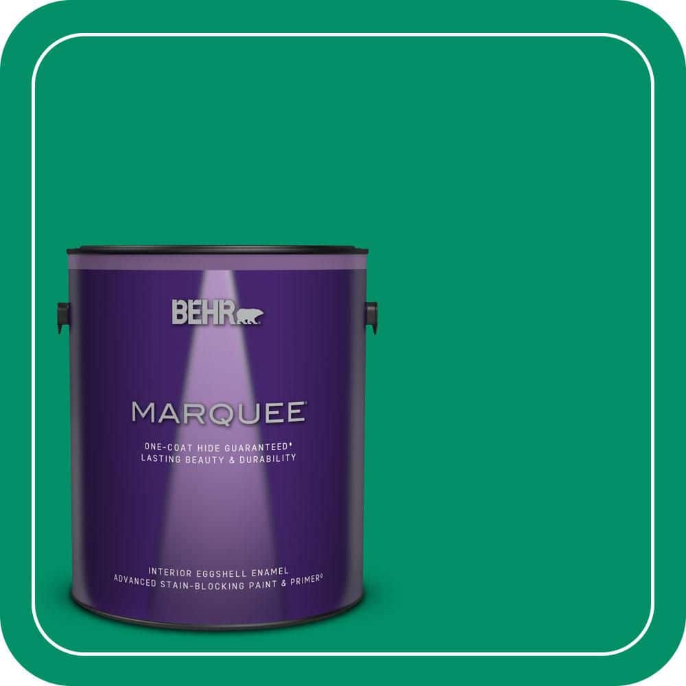 BEHR MARQUEE 1 gal. #MQ4-15 Balsam One-Coat Hide Eggshell Enamel Interior Paint & Primer