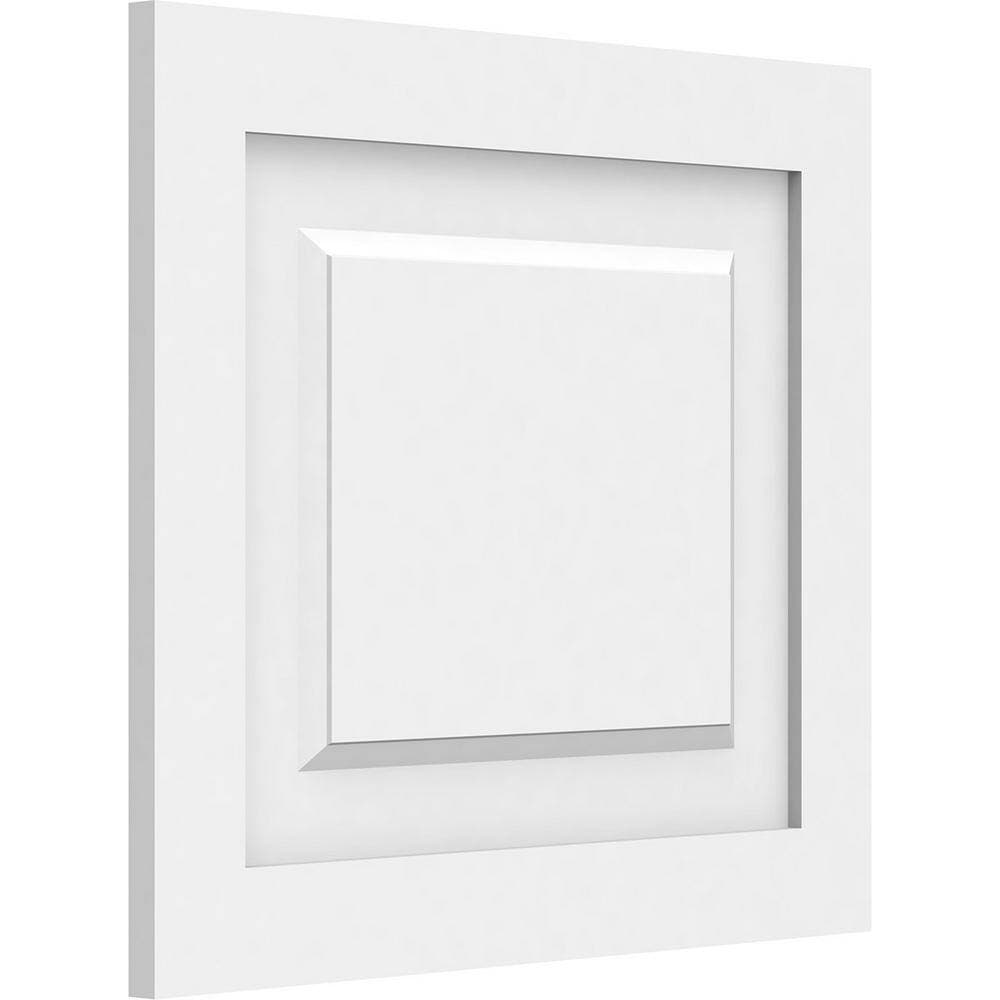 Ekena Millwork 32"W x 18"H x 5/8"P Legacy Raised Panel Decorative Wall Panel (2)