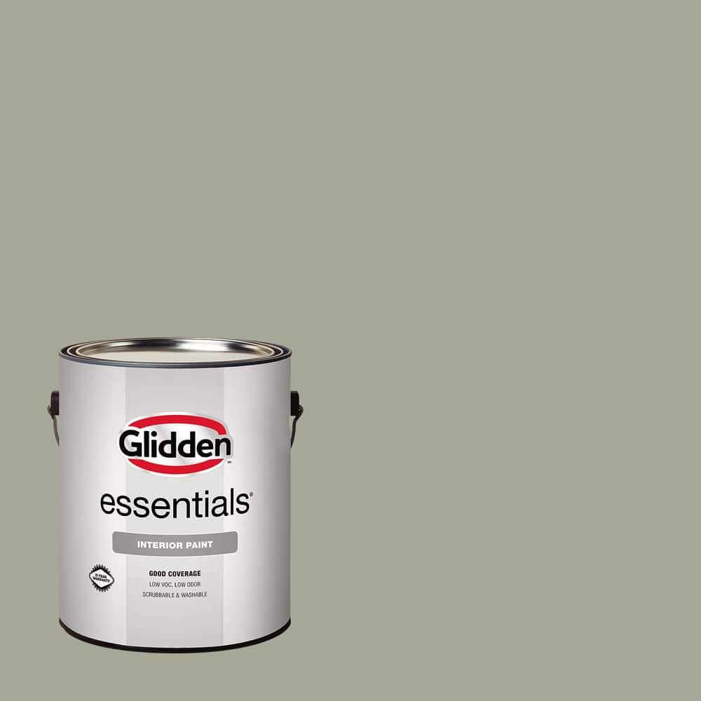 Glidden Essentials 1 gal. PPG1031-3 Wandering Willow Semi-Gloss Interior Paint