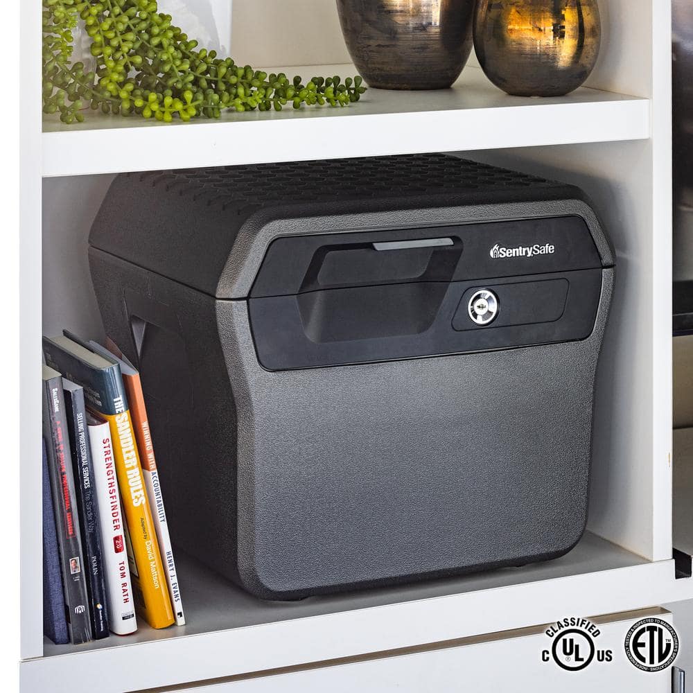 SentrySafe 0.66 cu. ft. Fireproof & Waterproof Safe File Box (2)