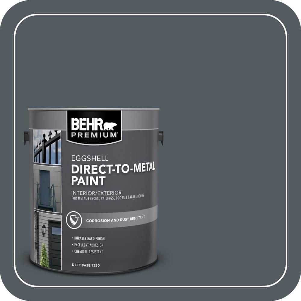 BEHR PREMIUM 1 gal. #PPU25-21 City Rain Eggshell Direct to Metal Interior/Exterior Paint