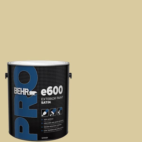 BEHR PRO 1 gal. #380F-4 Ground Ginger Satin Exterior Paint (2)