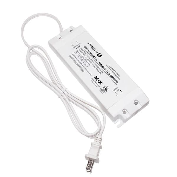 Armacost Lighting 45-Watt Universal Dimming LED Transformer Driver, 24-Volt DC