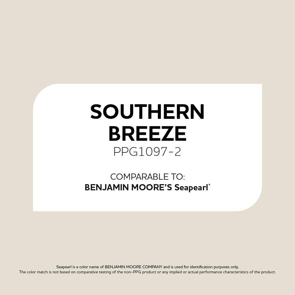 Glidden Premium 5 gal. PPG1097-2 Southern Breeze Satin Interior Latex Paint (3)
