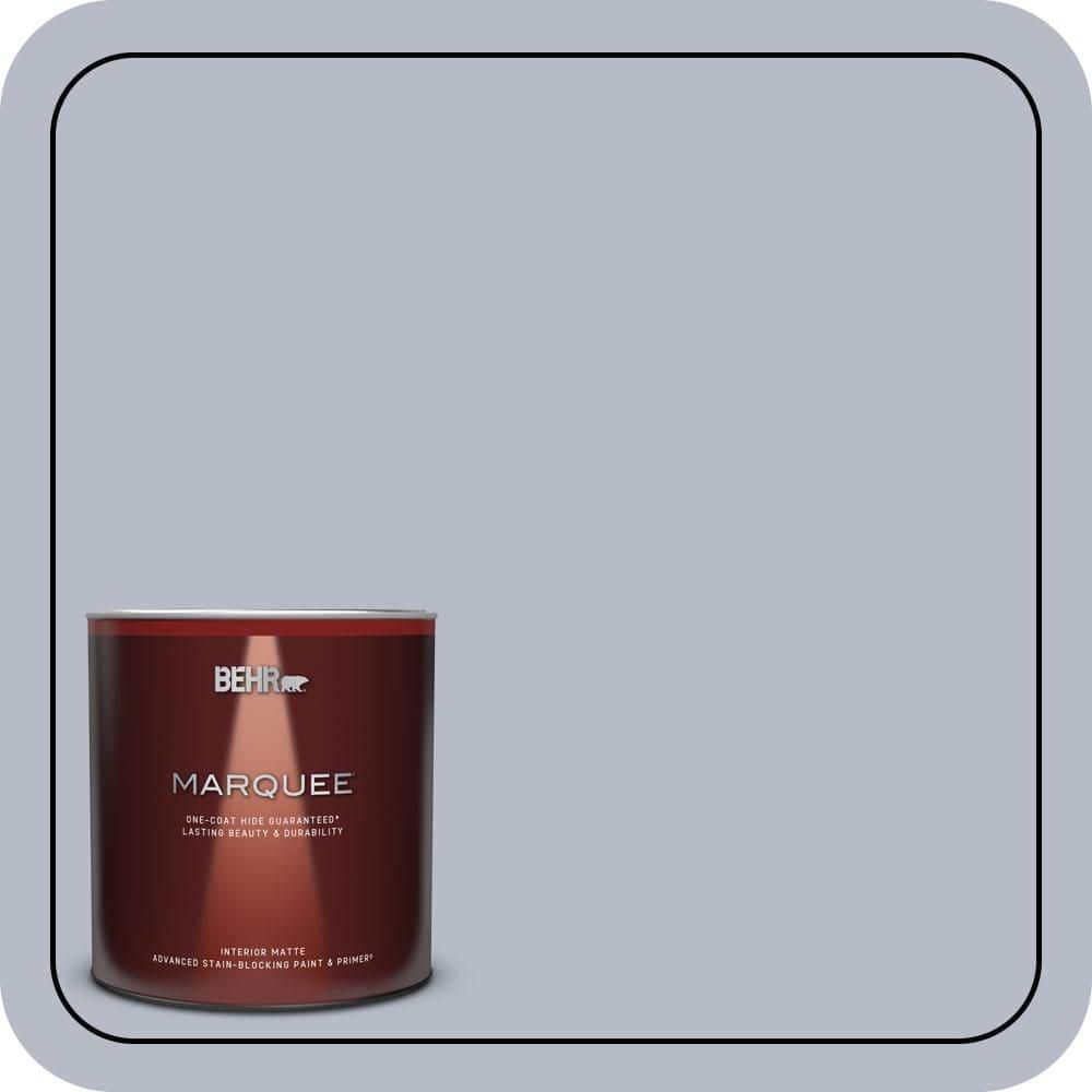 BEHR MARQUEE 1 qt. #620E-3 Silverado Trail Matte Interior Paint & Primer