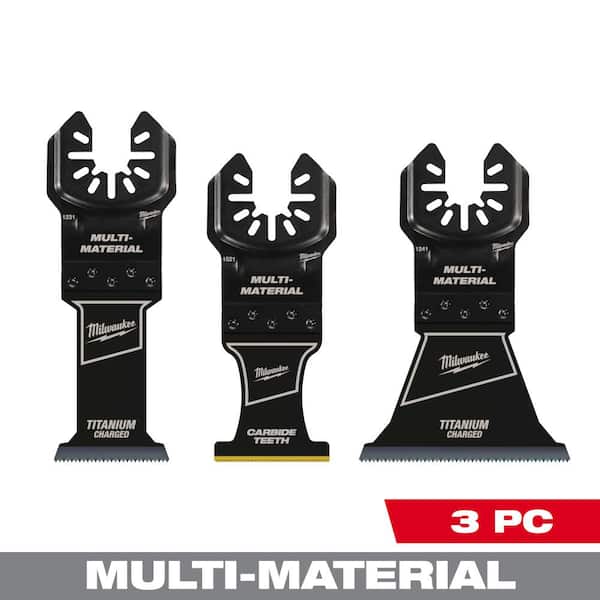 Milwaukee Multi-Tool Oscillating Multi-Material Cutting Blade Kit (3-Piece) (2)