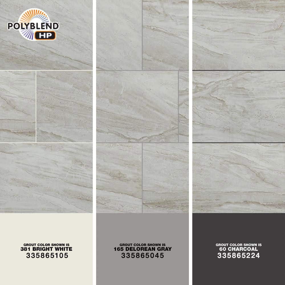 TrafficMaster Vigo Gris 12 in. x 24 in. Matte Ceramic Stone Look Floor and Wall Tile (16 sq. ft./Case) (4)
