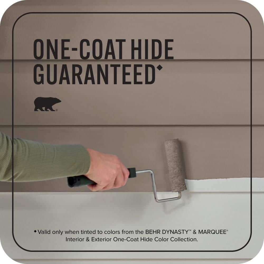 BEHR MARQUEE 1 gal. #MQ2-38 Grizzly Flat Exterior Paint & Primer (3)