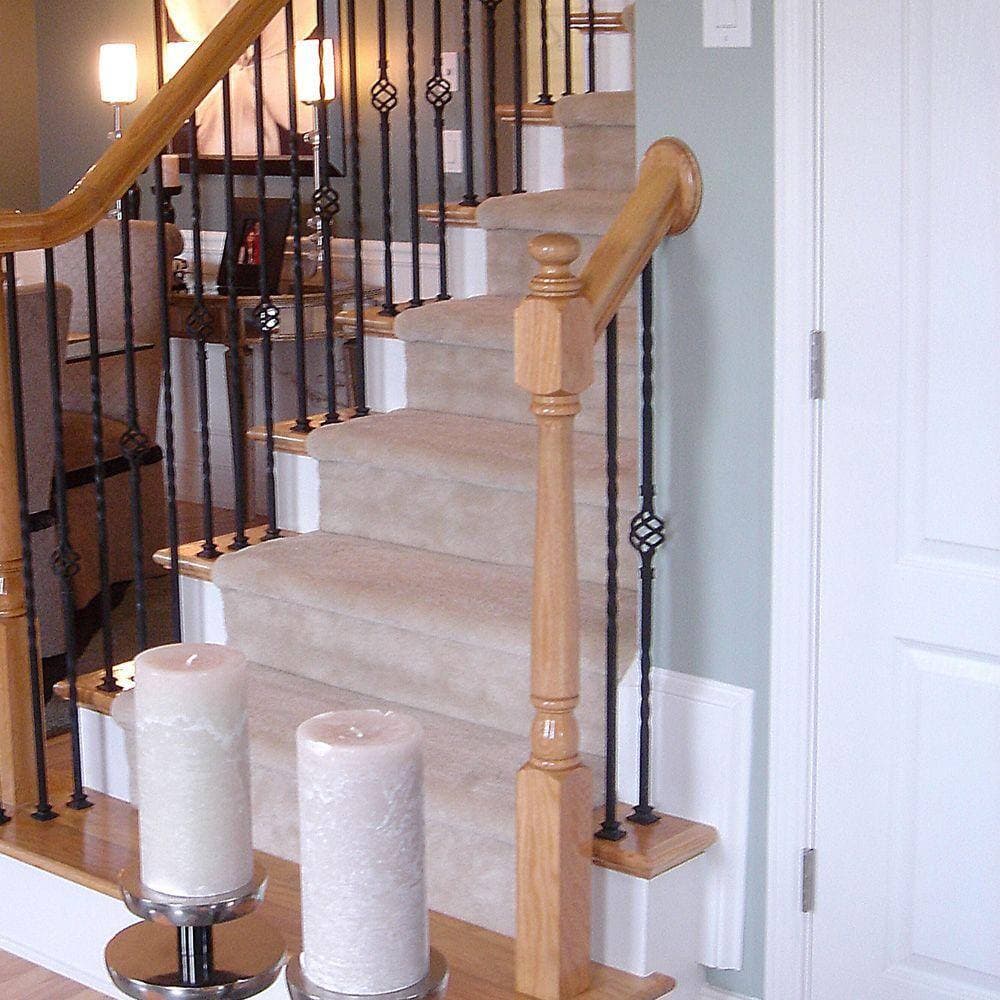 EVERMARK Stair Parts 7012 Unfinished Poplar Up-Easing Handrail Fitting (3)