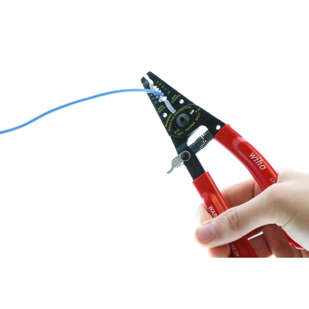 Wiha Classic Grip Wire Stripping Pliers with Cutters (2)