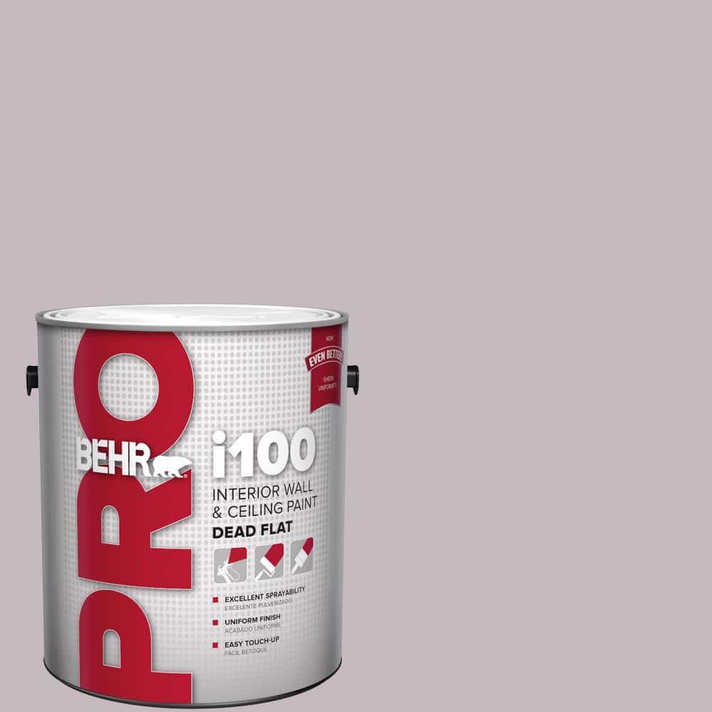 BEHR PRO 1 gal. #N110-2 Mulberry Stain Dead Flat Interior Paint