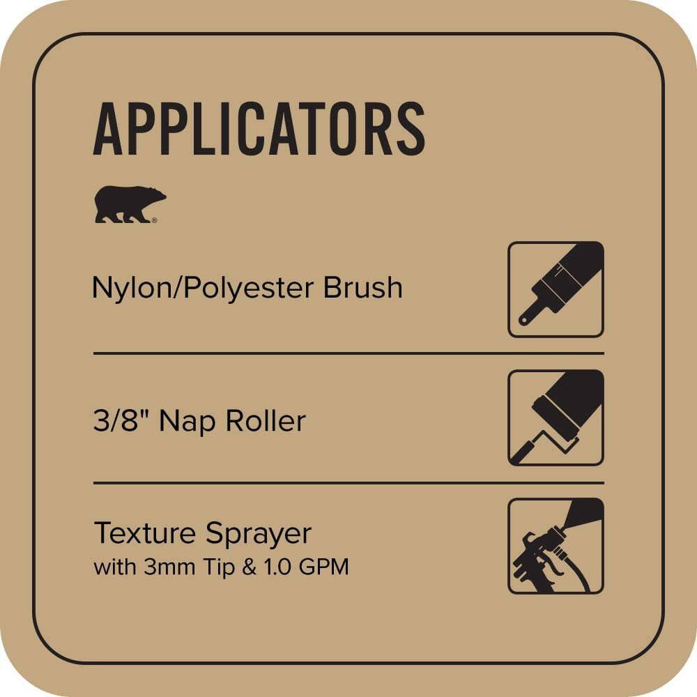 BEHR PREMIUM #N290-5 Textured Low-Lustre Enamel Interior/Exterior Porch and Patio Anti-Slip Floor Paint (4)