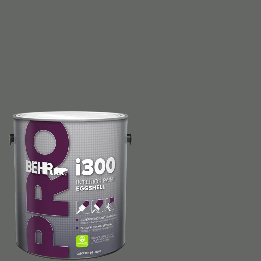 BEHR PRO 1 gal. #PPU25-02 Black Locust Eggshell Interior Paint