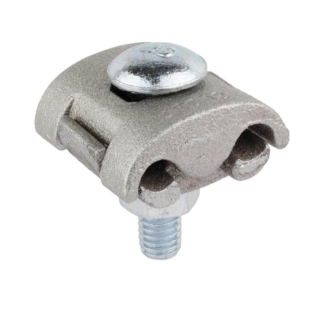 Commercial Electric 2 - 4/0 AWG Aluminum Single Bolt Parallel Groove Clamp (3)